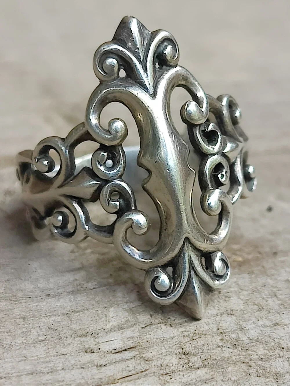 Carolyn Pollack Relios Sterling Silver Southwestern Style Ring